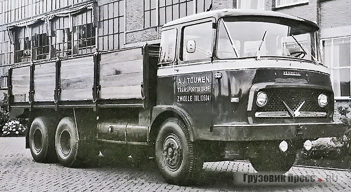 Verheul V6DVB около своего родного завода. Ваддинксвен, 1961 г.
