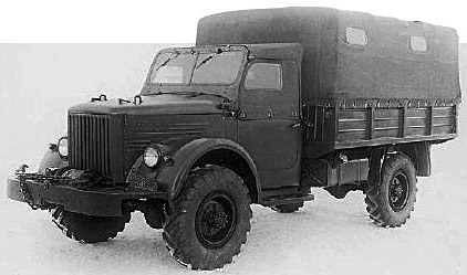 ГАЗ-63АВ. 1954 г.