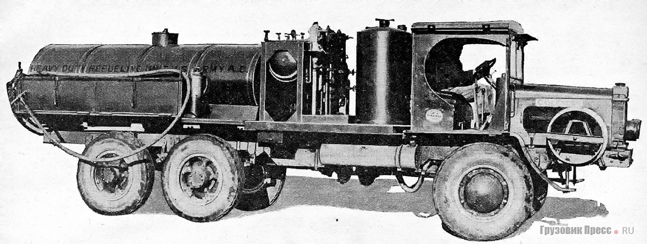 Аэродромный топливозаправщик Type A на шасси Coleman 10. 1929 г.