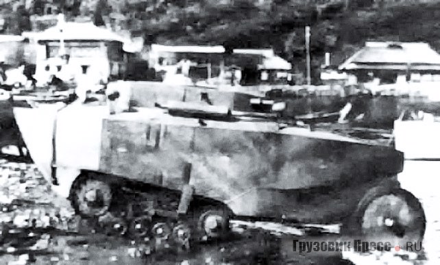 «Кавалерийский броневик» – амфибия Sumida AMP, 1931 г.