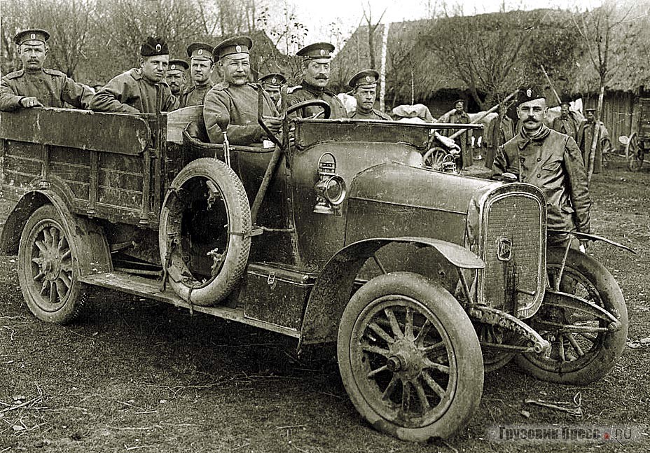 Грузовик Delahaye 32-C. 16-й Авиаотряд, 1916 г.